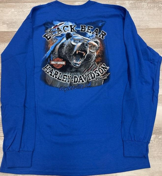 Black Bear Harley-Davidson Long Sleeve T-Shirt