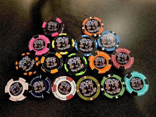 Black Bear Harley-Davidson Poker Chip